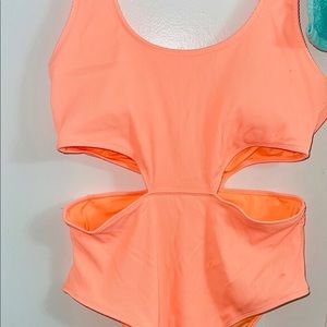 One piece bathing suit